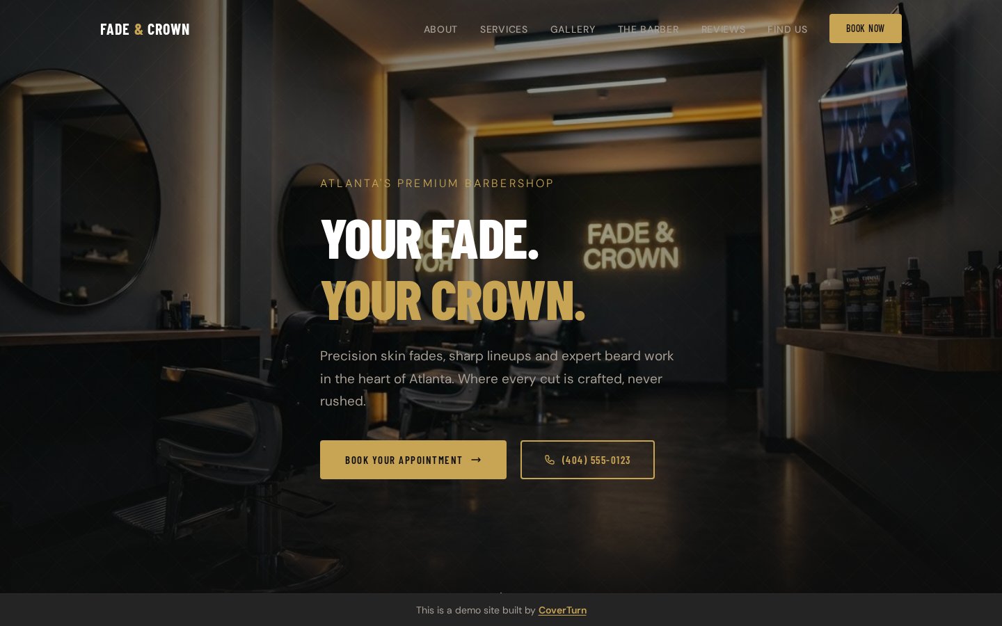 Barber demo preview